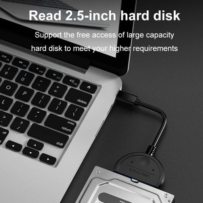 TC44 USB-C / Type-C to SATA Hard Disk Drive Converter for 2.5 inch Solid State and Mechanical Hard Drives (Black) by buy2fix