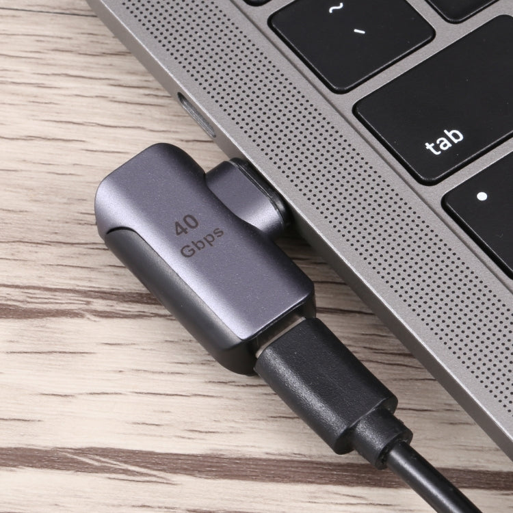 40Gbps USB-C / Type-C Male to Female Elbow Adapter by buy2fix