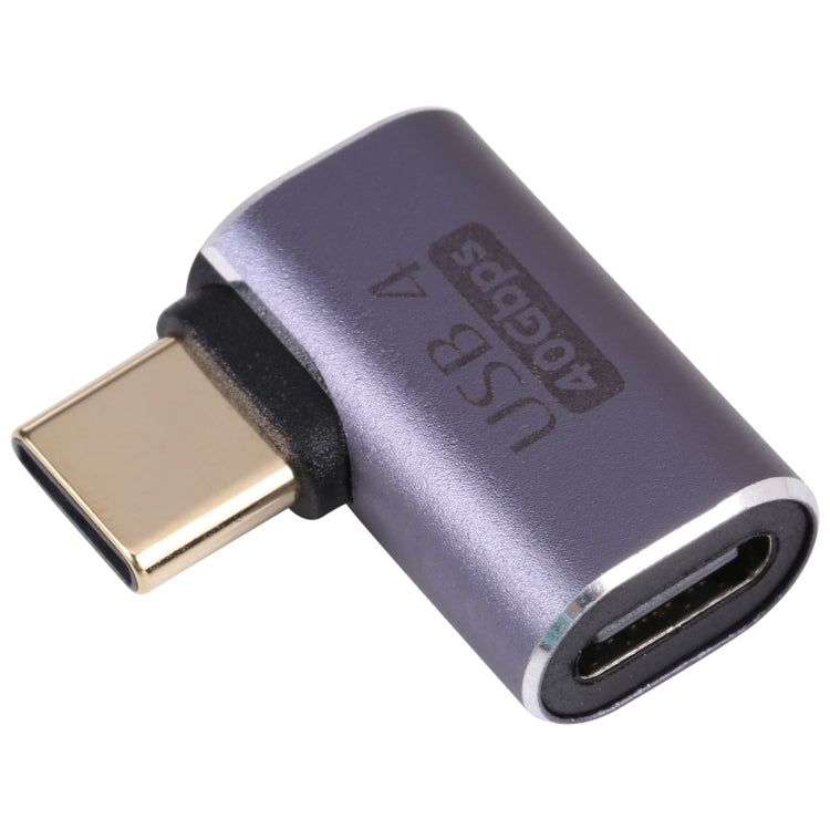 40Gbps USB-C / Type-C Male to Female Elbow Adapter by buy2fix