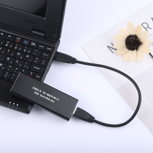 USB 3.0 to NGFF (M.2) SSD External Hard Disk Case Box Adapter - HDD Enclosure by buy2fix | Online Shopping UK | buy2fix