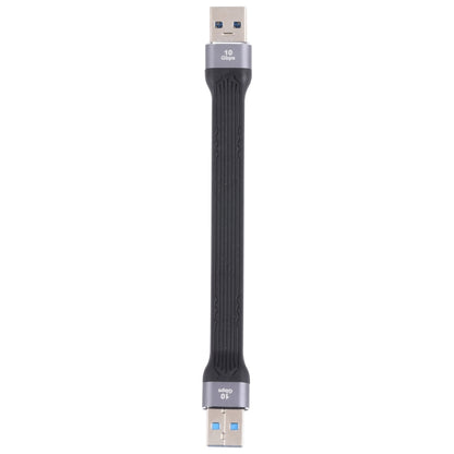 10Gbps USB Male to USB Male Soft Flat Sync Data Fast Charging Cable by buy2fix