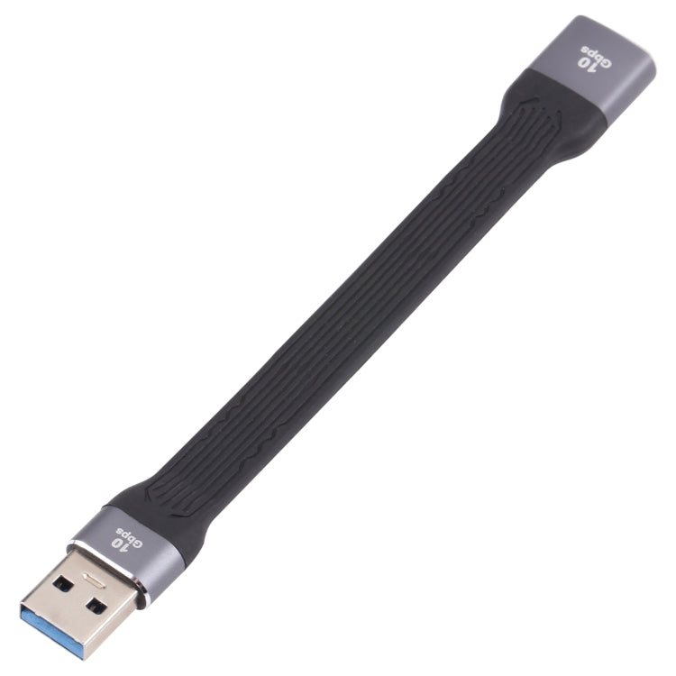 10Gbps USB Male to USB Female Soft Flat Sync Data Fast Charging Cable by buy2fix