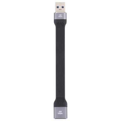 10Gbps USB Male to USB Female Soft Flat Sync Data Fast Charging Cable by buy2fix