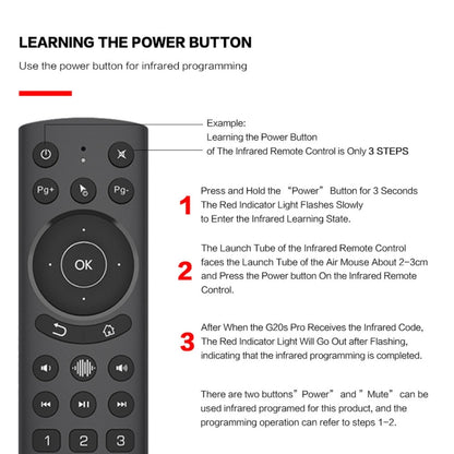 G20S Pro Voice Backlight Version 2.4G Air Mouse Remote Control by buy2fix