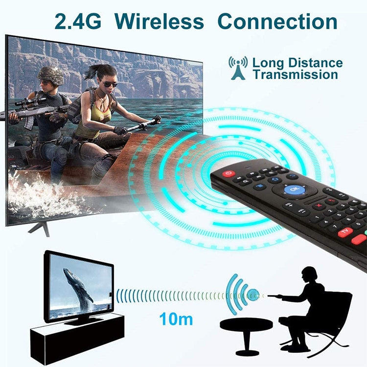 MX3 Voice Version 2.4GHz Fly Air Mouse Wireless Keyboard Remote Control with Gyroscope by buy2fix