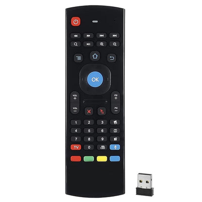 MX3-L Voice without Backlit 2.4GHz Fly Air Mouse Wireless Keyboard Remote Control by buy2fix