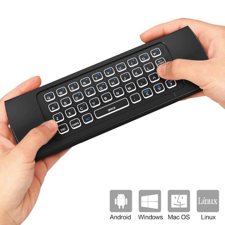 MX3-L Voice with Backlight 2.4GHz Fly Air Mouse Wireless Keyboard Remote Control by buy2fix