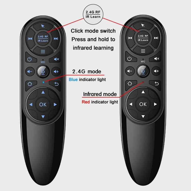 Q6 Standard Version 2.4G Wireless Air Mouse Voice Remote Control by buy2fix