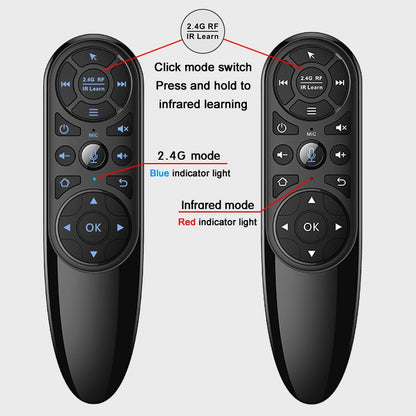 Q6 Standard Version 2.4G Wireless Air Mouse Voice Remote Control by buy2fix