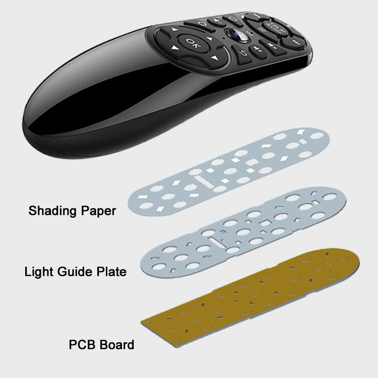 Q6 Standard Version 2.4G Wireless Air Mouse Voice Remote Control by buy2fix