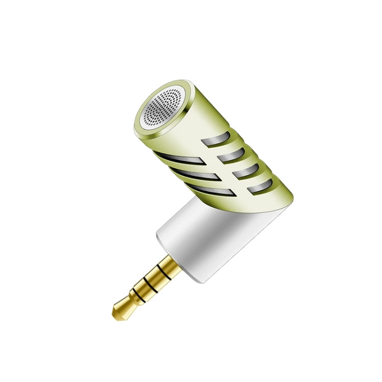 R1 Mini Condenser Record Microphone, For Smart Phones, Tablets and Other Audio Device with 3.5mm Earphone Port(Green) - Other Accessories by buy2fix | Online Shopping UK | buy2fix