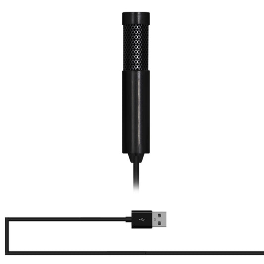 Yanmai SF555B Mini Professional USB 2.0 Studio Stereo Condenser Recording Microphone, Cable Length: 1.5m, Compatible with PC and Mac for Live Broadcast Show, KTV, etc.(Black) - Microphone by Yanmai | Online Shopping UK | buy2fix