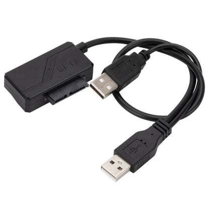 SATA to USB 2.0 Adatper Cable Optical Drive Cable with Power Supply by buy2fix