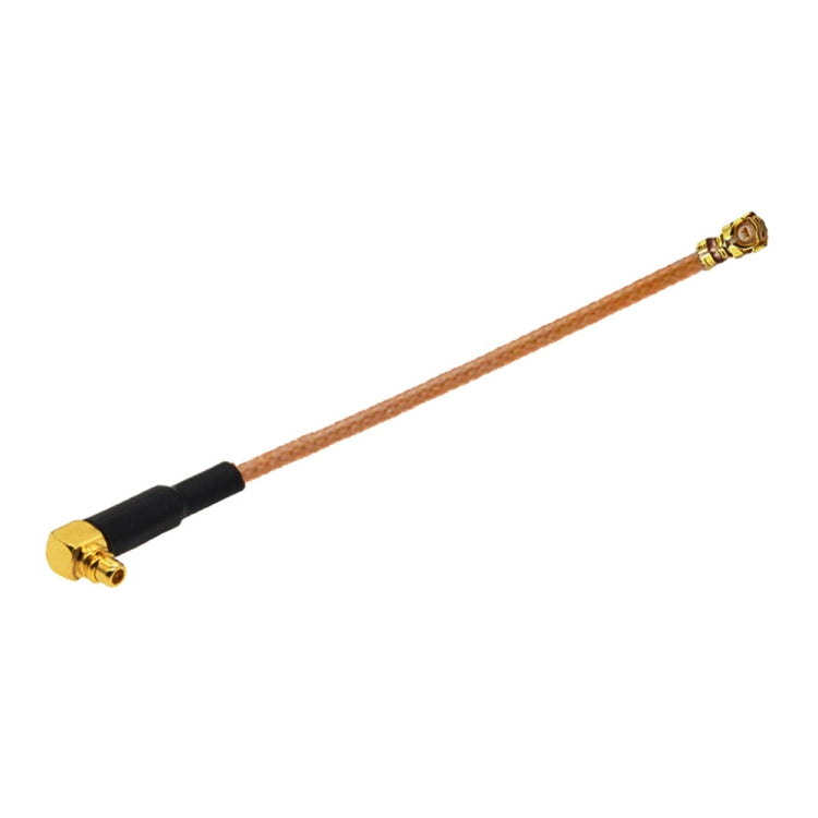 IPX Female to GG1736 MMCX Male Elbow RG178 Adapter Cable, Length: 15cm by buy2fix