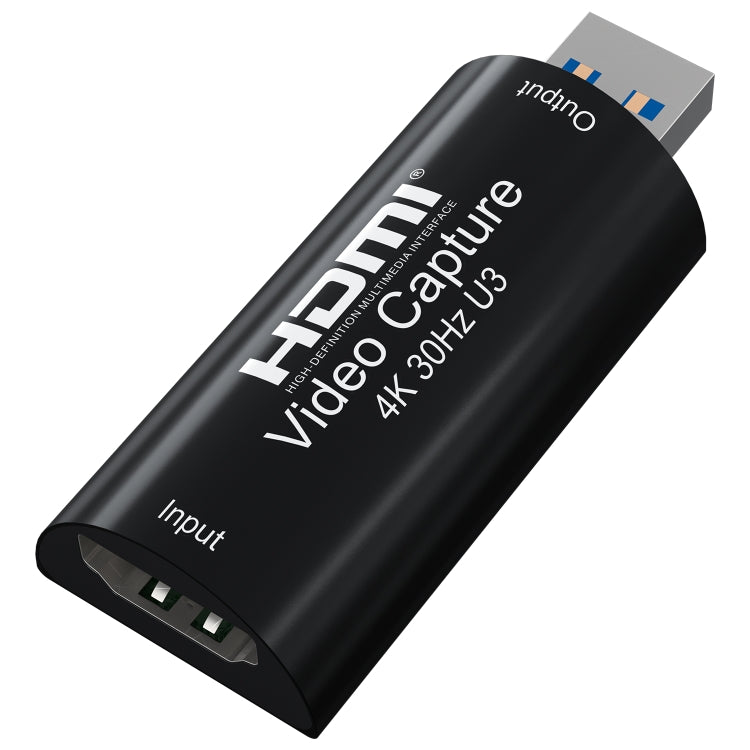 HD003 USB 3.0 HDMI 4K HD Audio & Video Capture Card Device - Video Capture Solutions by buy2fix | Online Shopping UK | buy2fix