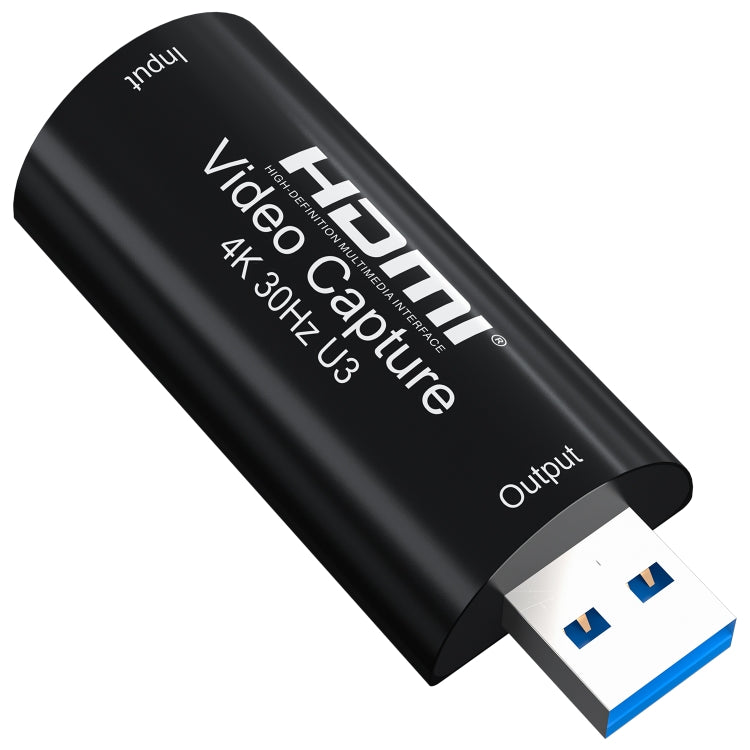 HD003 USB 3.0 HDMI 4K HD Audio & Video Capture Card Device - Video Capture Solutions by buy2fix | Online Shopping UK | buy2fix