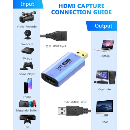 Z26A HDMI/F Female to USB 3.0/M Male HD Video Capture Card - Video Capture Solutions by buy2fix | Online Shopping UK | buy2fix