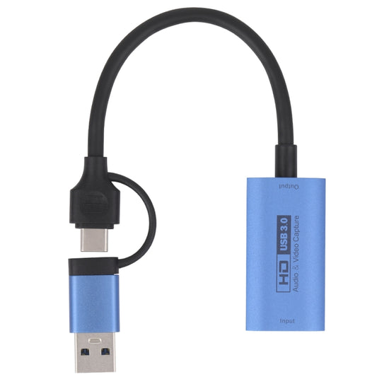 Z29C HDMI/F Female to USB-C / Type-C+USB 3.0/M Male HD Video Capture Card - Video Capture Solutions by buy2fix | Online Shopping UK | buy2fix
