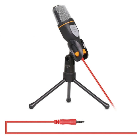 Yanmai SF666 Professional Condenser Sound Recording Microphone with Tripod Holder, Cable Length: 1.3m, Compatible with PC and Mac for Live Broadcast Show, KTV, etc.(Black) - Microphone by Yanmai | Online Shopping UK | buy2fix