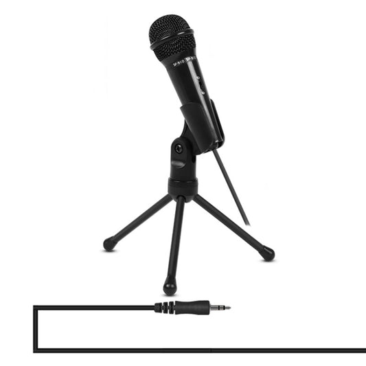 Yanmai SF-910 Professional Condenser Sound Recording Microphone with Tripod Holder, Cable Length: 2.0m, Compatible with PC and Mac for Live Broadcast Show, KTV, etc.(Black) - Microphone by Yanmai | Online Shopping UK | buy2fix