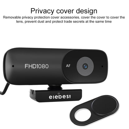 C90 1080P HD Computer Camera Webcam (Black) by buy2fix