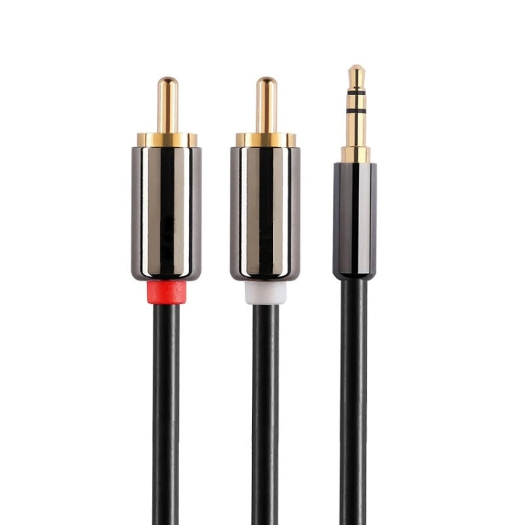 5m Gold Plated 3.5mm Jack to 2 x RCA Male Stereo Audio Cable by buy2fix