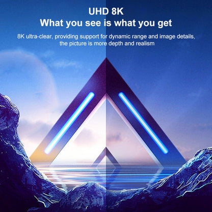 A8K-15 8K HDMI Male to HDMI Female U-bend Adapter by buy2fix