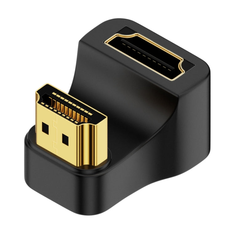 A8K-16 8K HDMI Male to HDMI Female U-bend Adapter by buy2fix