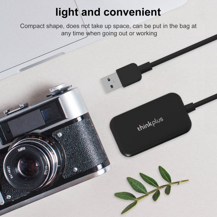 Lenovo thinkplus TC102 USB 3 in 1 Multi-function Card Reader -  by Lenovo | Online Shopping UK | buy2fix
