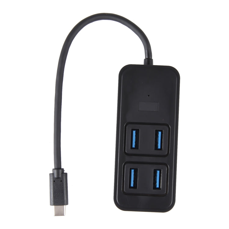 BYL-1901T 5 in 1 USB-C / Type-C to USB3.0x4+USB-C / Type-C HUB Adapter by buy2fix