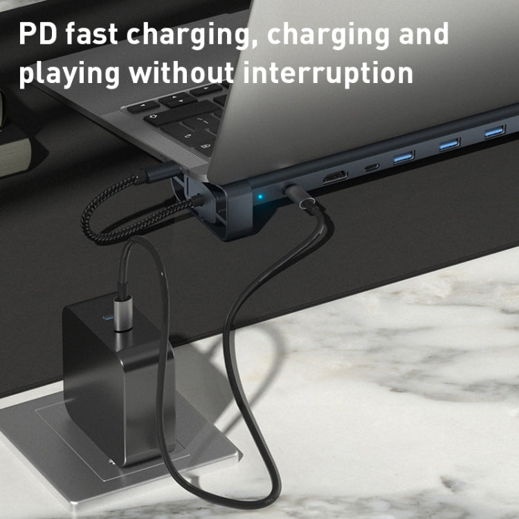 BYL-2212 10 in 1 USB-C / Type-C HUB Adapter by buy2fix