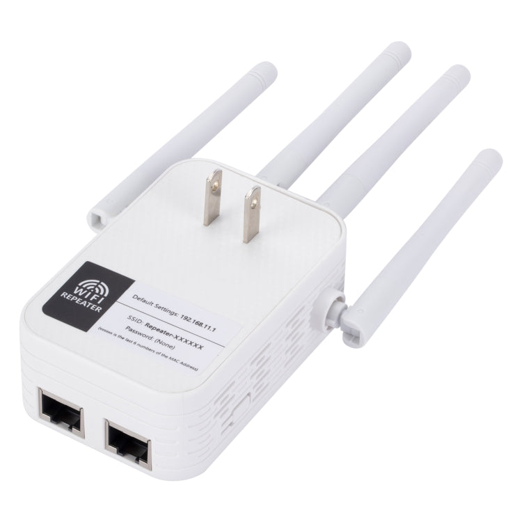 ZX-R08 300Mbps 2.4G WiFi Repeater Signal Amplifier, US Plug by buy2fix