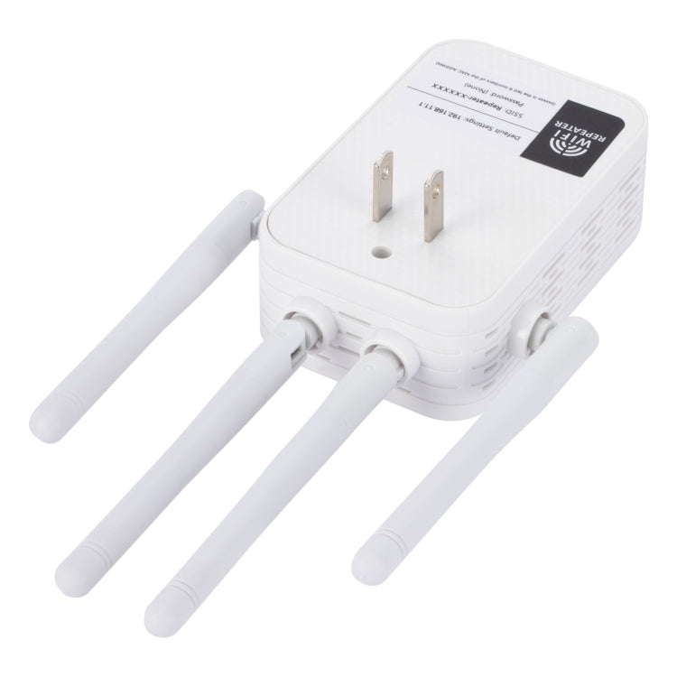 ZX-R08 300Mbps 2.4G WiFi Repeater Signal Amplifier, US Plug by buy2fix