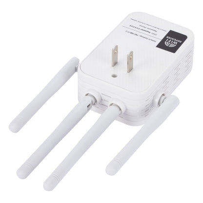 ZX-R08 300Mbps 2.4G WiFi Repeater Signal Amplifier, US Plug by buy2fix