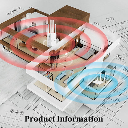 ZX-R08 300Mbps 2.4G WiFi Repeater Signal Amplifier, US Plug by buy2fix