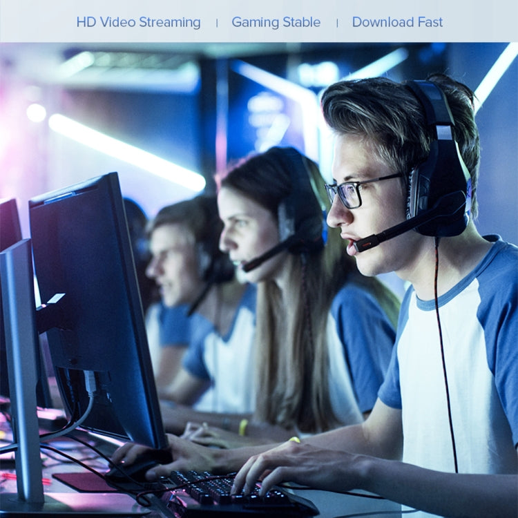 15m CAT8 Computer Switch Router Ethernet Network LAN Cable, Patch Lead RJ45 by buy2fix