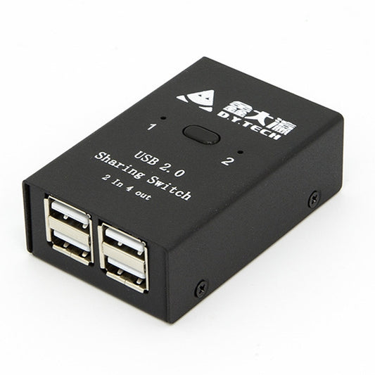 DY-B046 2 In 4 Out USB 2.0 Sharing Switch USB Flash Printer Adapter by buy2fix