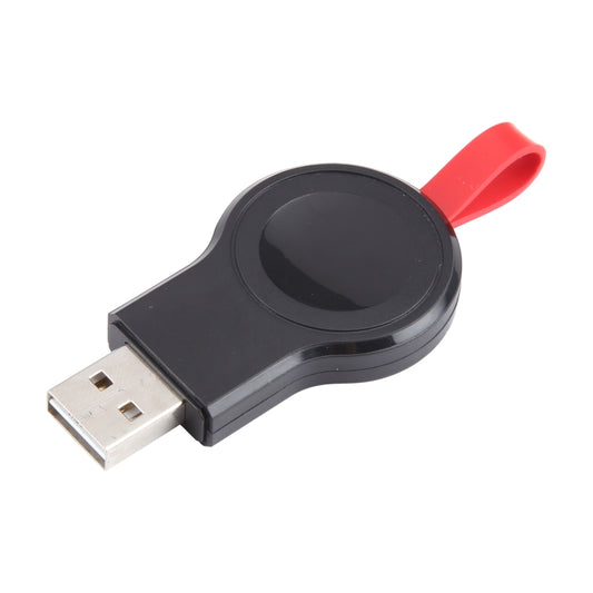 For Apple Watch Series 2W USB Port Portable Magnetic Charger (Black) - Charger / Holder by buy2fix | Online Shopping UK | buy2fix