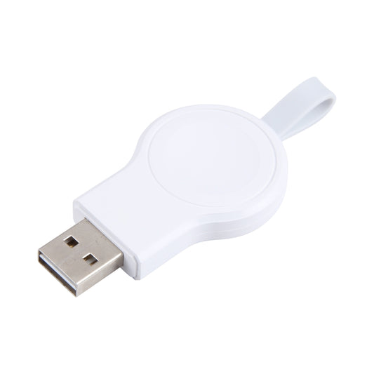 For Apple Watch Series 2W USB Port Portable Magnetic Charger (White) - Charger / Holder by buy2fix | Online Shopping UK | buy2fix