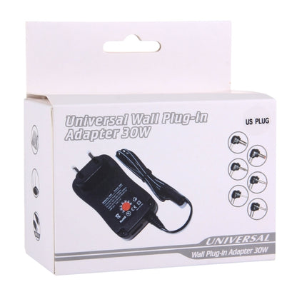 US Plug Universal 30W Power Wall Plug-in Adapter with 5V 2.1A USB Port, Tips: 6 PCS, Cable Length: About 1.2m - AC Adapers by buy2fix | Online Shopping UK | buy2fix