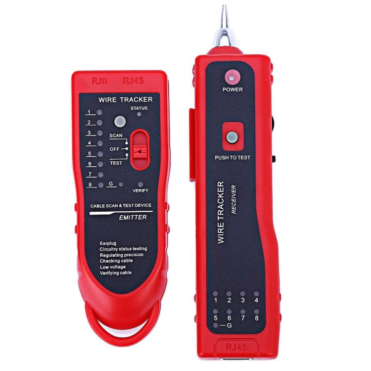 RJ11 / RJ45 Telephone Wire Tracker Ethernet LAN Network Cable Tester Detector Line Finder by buy2fix