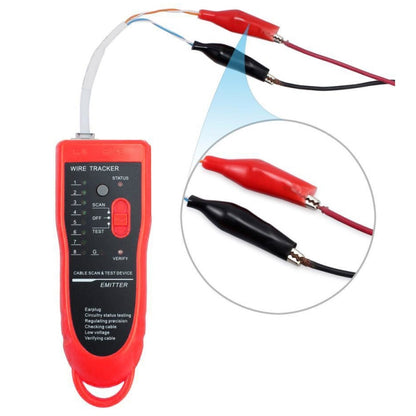 RJ11 / RJ45 Telephone Wire Tracker Ethernet LAN Network Cable Tester Detector Line Finder by buy2fix