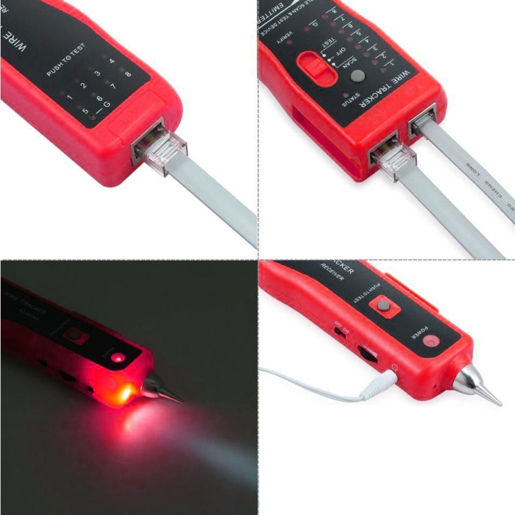 RJ11 / RJ45 Telephone Wire Tracker Ethernet LAN Network Cable Tester Detector Line Finder by buy2fix