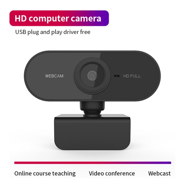 HD-U01 1080P USB Camera WebCam with Microphone - HD Camera by buy2fix | Online Shopping UK | buy2fix