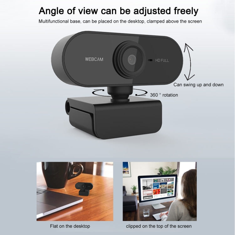 HD-U01 1080P USB Camera WebCam with Microphone - HD Camera by buy2fix | Online Shopping UK | buy2fix