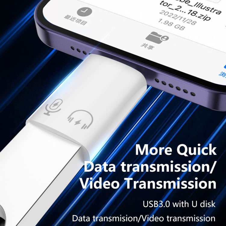 8 Pin to USB 3.0 OTG Adapter by buy2fix