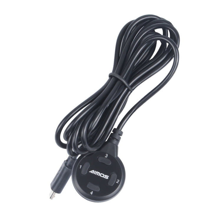 AIMOS AM-SH4 Switcher Sharing Device 4-buttons Extension Cable Extender by buy2fix