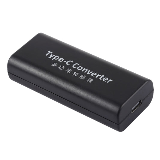 DC 5.5 x 2.1mm Power Jack Female to USB-C / Type C Female Power Connector Adapter with 30cm USB-C / Type C Cable - Universal Power Adapter by buy2fix | Online Shopping UK | buy2fix