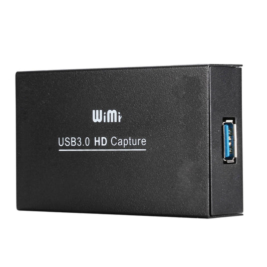 WIMI EC288 USB 3.0 HDMI 1080P Video Capture Device Stream Box, No Need Install Driver (Black) - Video Capture Solutions by buy2fix | Online Shopping UK | buy2fix