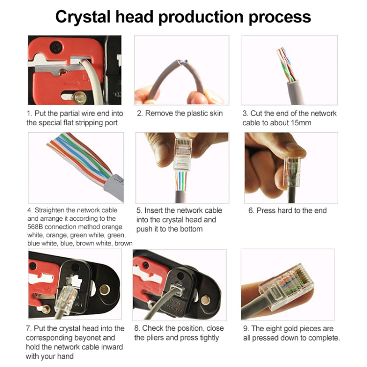 100pcs Cat5e Shielded Pass Through RJ45 Connector Modular Plug by buy2fix